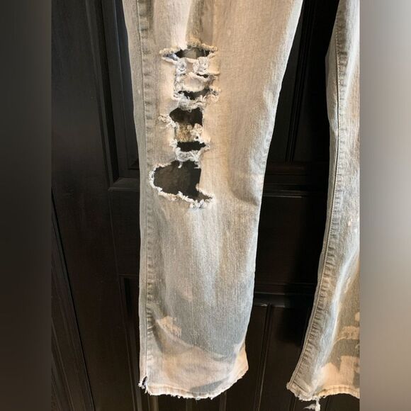 Levi’s Vintage 515 Distressed and Bleached Boot Cut Jeans | Size 14 - Picture 3 of 10